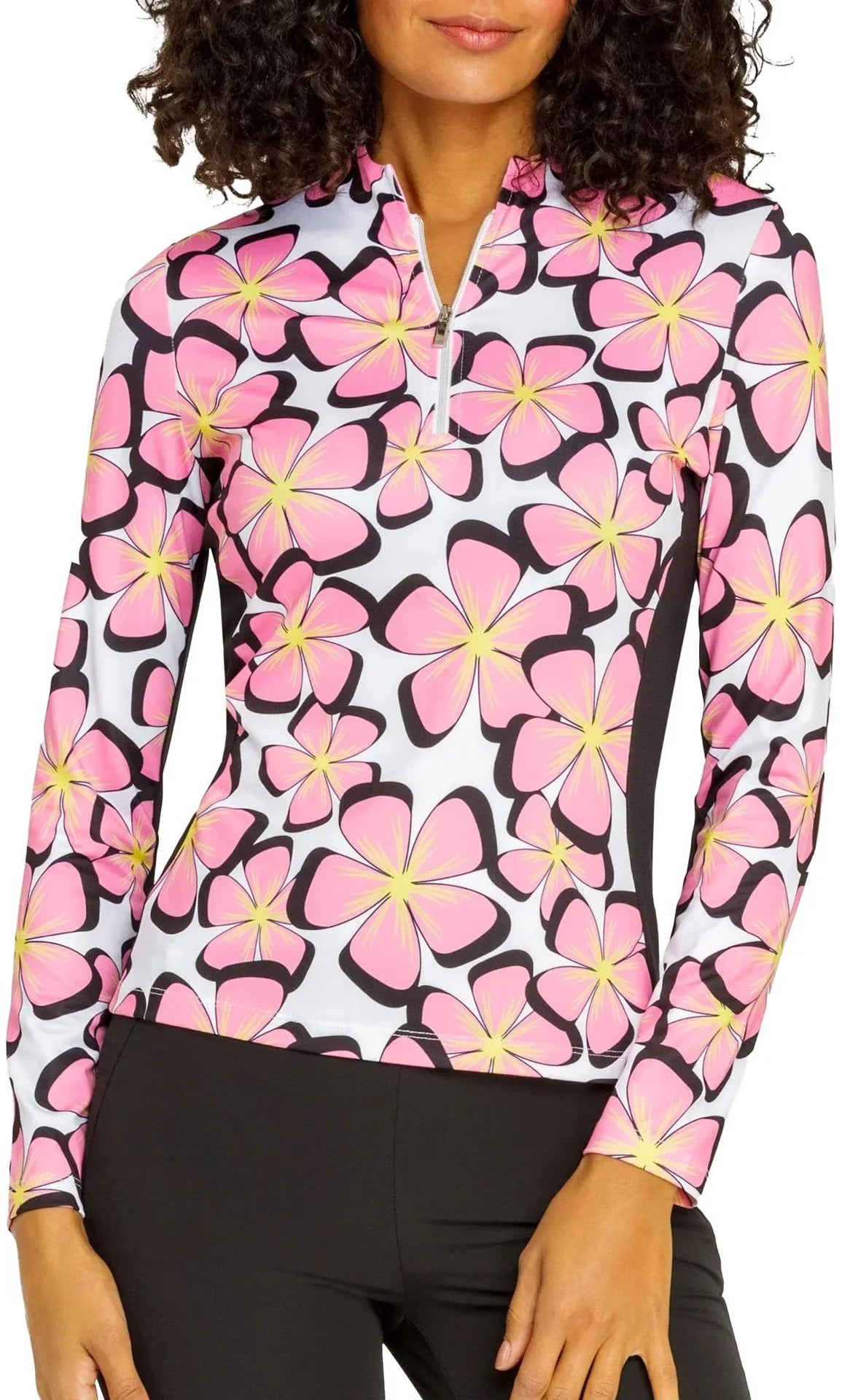Tail Trey Long Sleeved Top - Glimmer Petals