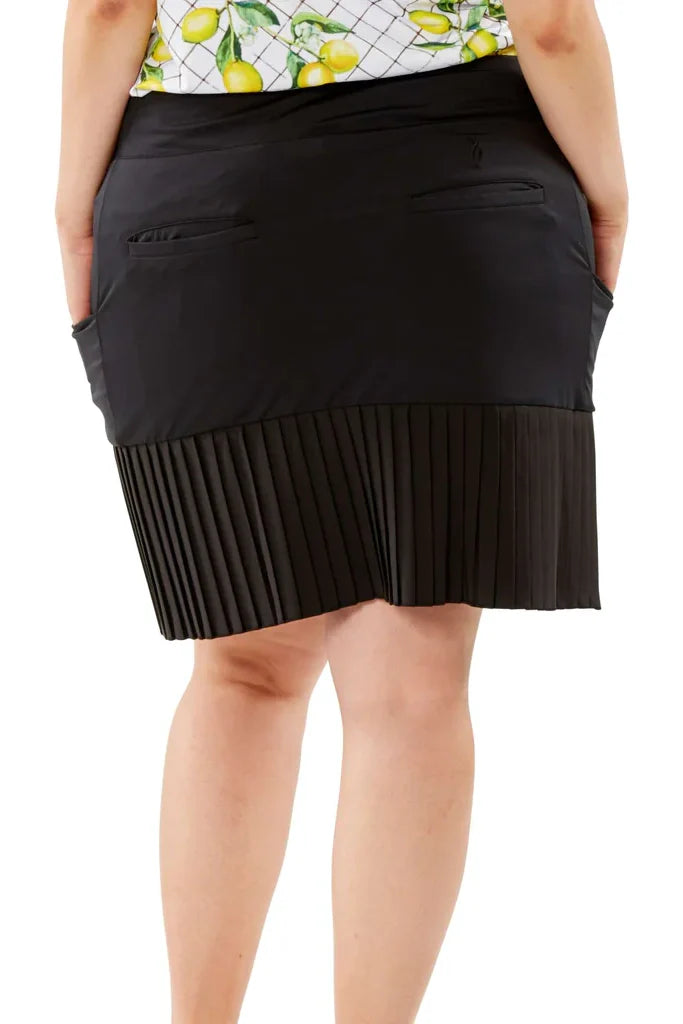 Nancy Lopez 18" Flirty skort - Black