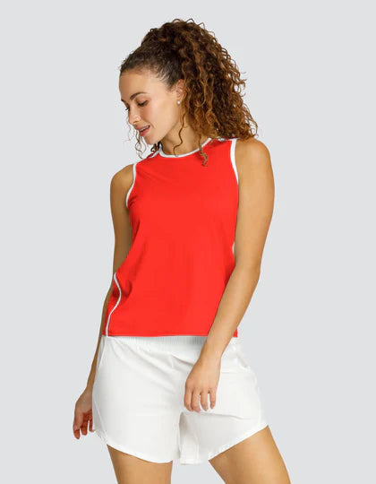 Tail Stance crew neck tank top - Flamenco