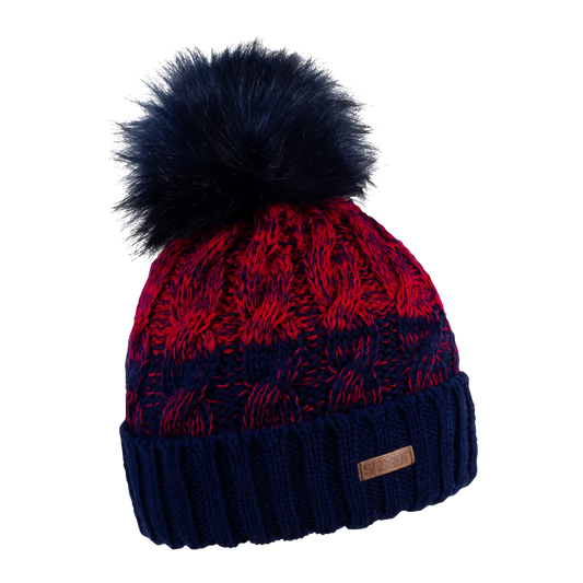 Sabbot Zuzana Bobble Hat - Navy Red
